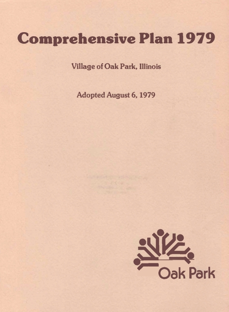 Cover Oak Park Comprehensive Plan 1979