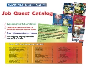 Job Quest Catalog 2007 Cover